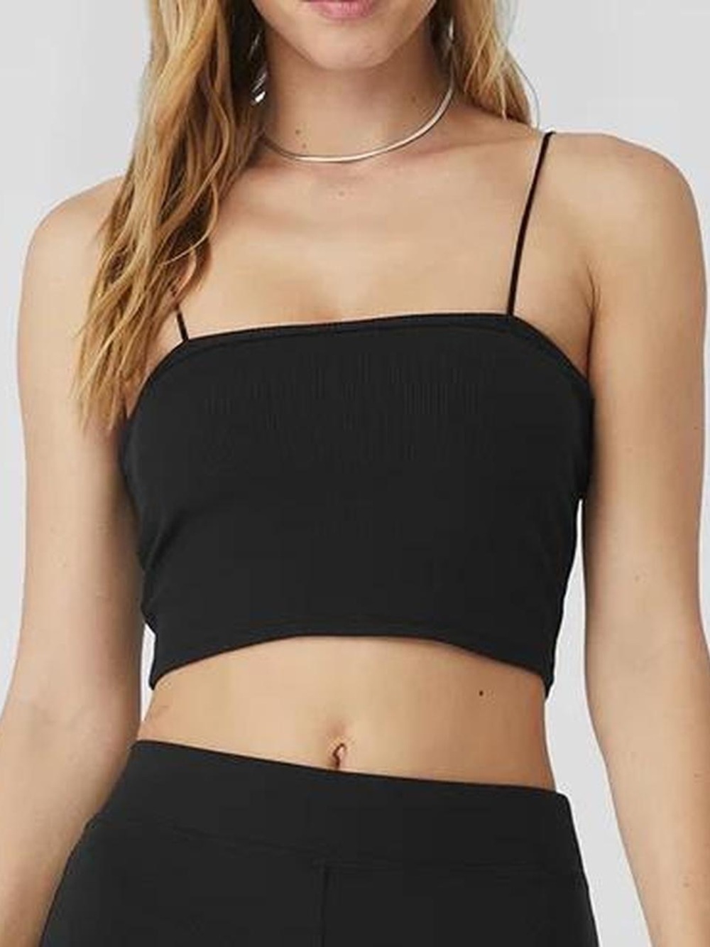 Alo Goddess Rib Bandeau camisole Size M